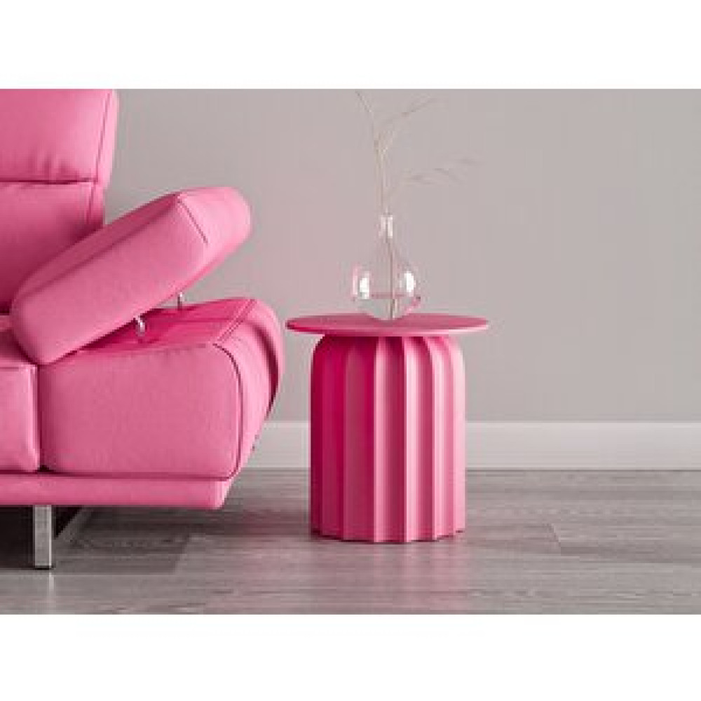 Zeze Home Nadia Yan Sehpa Açık Pembe Yan Sehpa Fiyatı