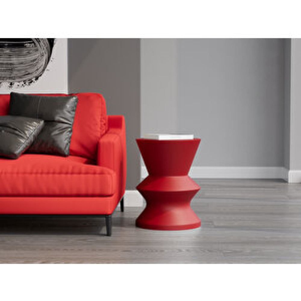 Zeze Home Saira Sehpa Kırmızı Yan Sehpa Fiyatı
