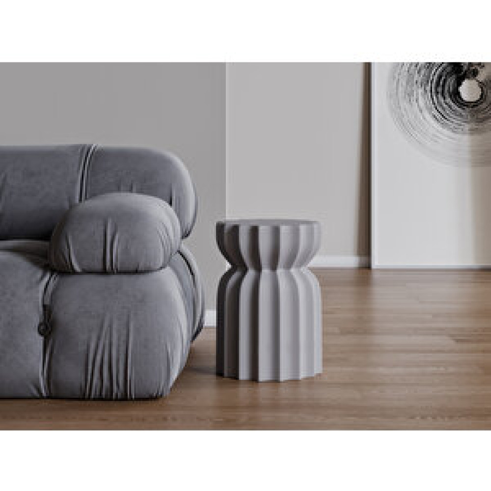 Zeze Home Tonia Sehpa Bulut Gri Yan Sehpa Fiyatı