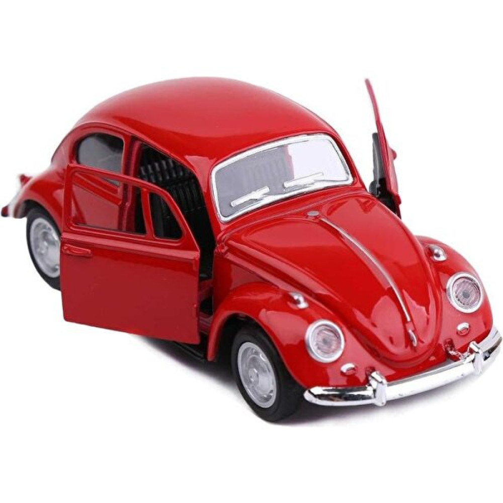 ZFN Metal Beetle Vosvos Diecast Nostaljik Araba 12 cm Açılır Kapı Çek Bırak Dekor Oyuncak - Kırmızı Oyun & Hobi Fiyatı