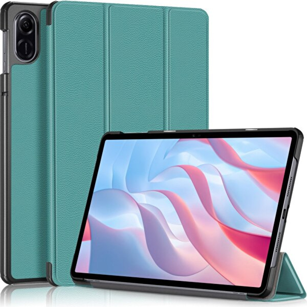 ZH Store Zh Store-Honor Pad X9 / X8 Pro 11.5 Için Custer Deri Tablet Kılıfı (Yurt Dışından) - No - Koyu Yeşil Tablet Kılıfı Fiyatı