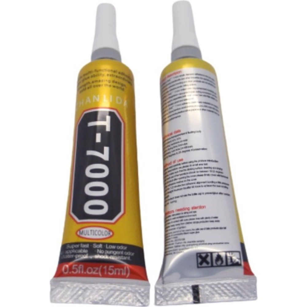 Zhanlida T7000 Dokunmatik Ekran Çerçeve Yapıştırıcı 15ML Siyah - 1 Adet Nalburiye & Hırdavat Fiyatı