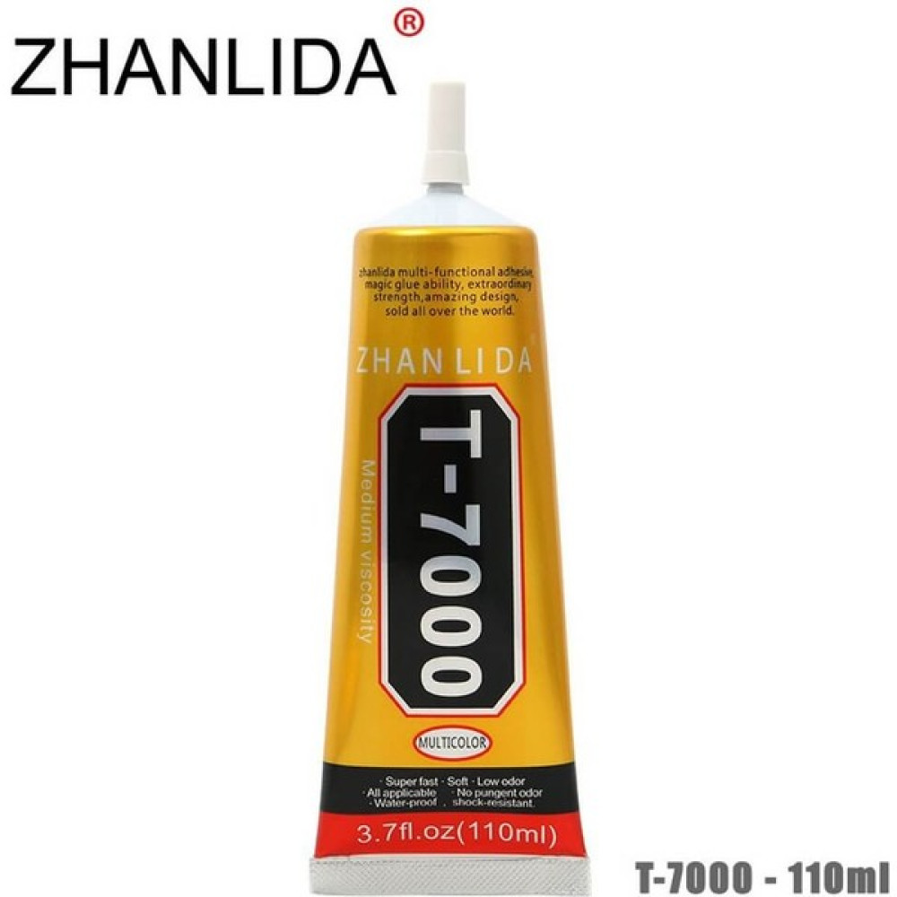 Zhanlida T7000 Ekran Cam Lens Kasa Kapak Çerçeve Yapıştırıcı 110ML Siyah - 1 Adet Nalburiye & Hırdavat Fiyatı