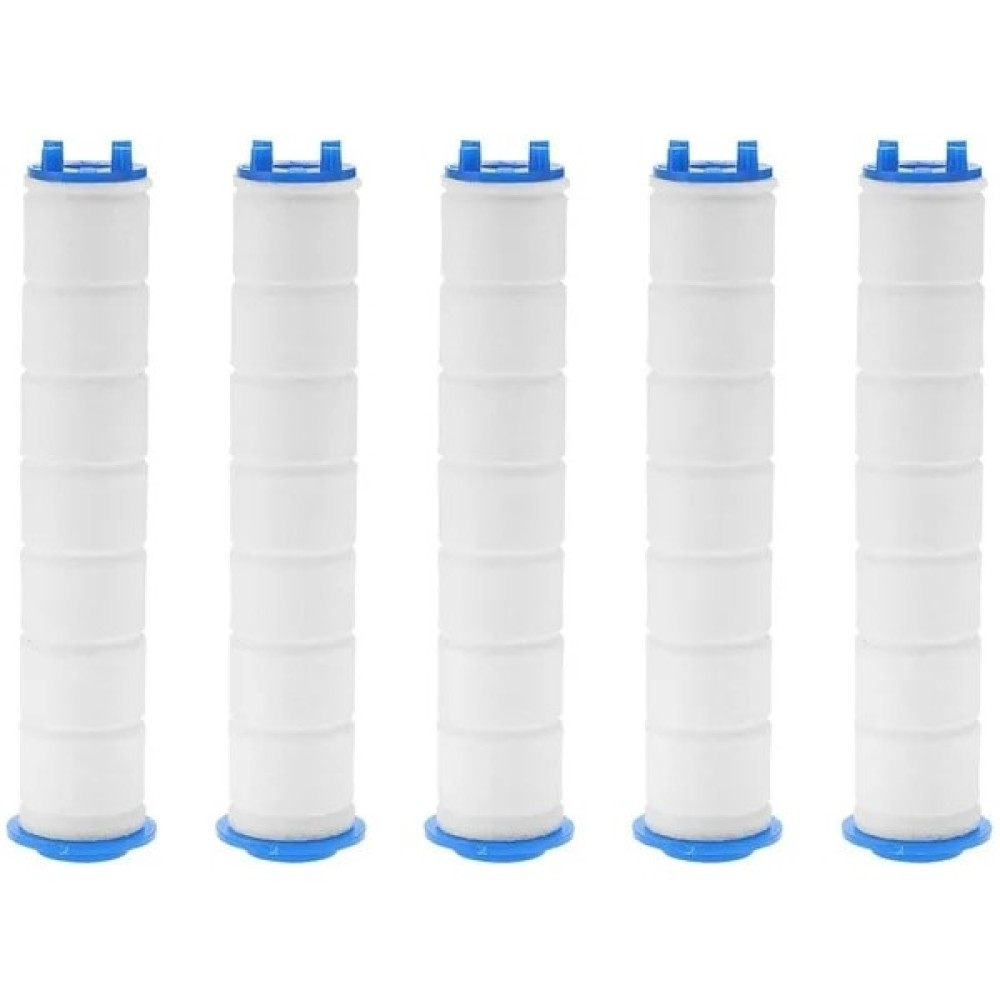 Zhaowen Shop 5 Adet Tarzı Ower Başlığı Filtresi Pp Pamuk Taşınabilir Mini Su Filtresi Negatif Iyonlar Basınçlı El Duş Başlığı Spa Püskürtücü (Yurt ... Duş Seti Fiyatı