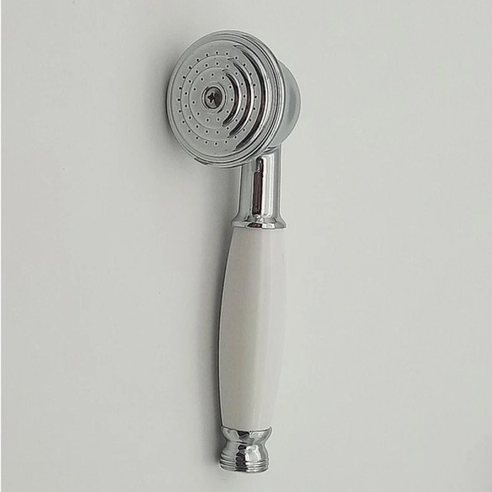 Zhaowen Shop Antika Duş Başlığı Stili Antik Viktorya Tarzı Duş Başlığı Metal Bakır Banyo El Duş Başlığı Musluk Sprey Için Krom Cilalı Duş Ahizesi (... Duş Seti Fiyatı