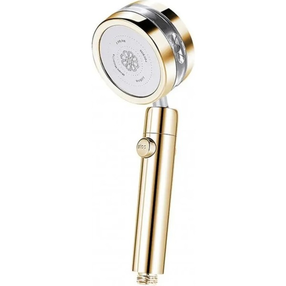 Zhaowen Shop Duş Başlığı-Altın Tarzı 360 Derece Dönen Yüksek Basınçlı Duş Başlığı Seti 3 Modlu Ayarlanabilir Su Tasarruflu Duş Çift Taraflı Turbo Şarjlı Duş Başlığı (Yurt Dışından) - Renkli Oto Boyaları Fiyatı