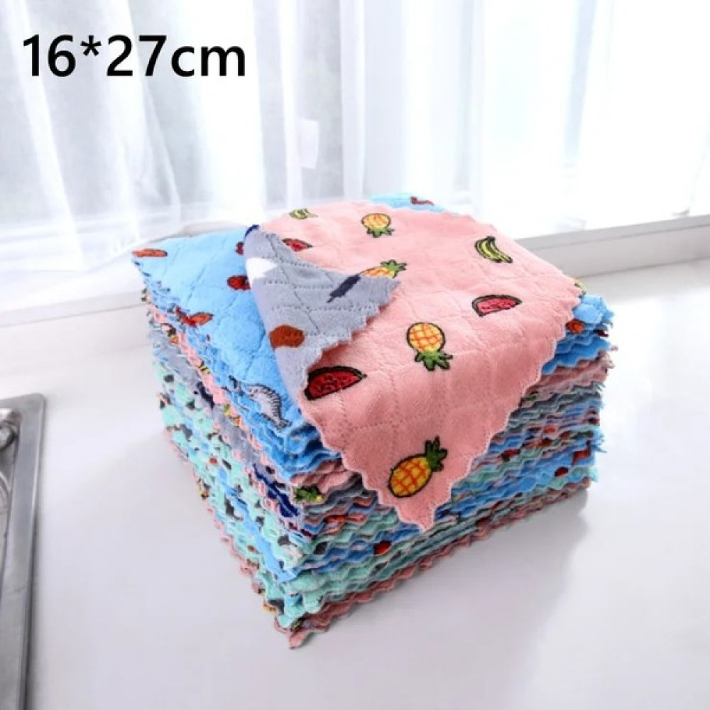 Zhaowen Shop Mavi Stil 1 Parça Mikrofiber Temizlik Bezi Mutfak Havlusu Seti Bulaşık Havlusu Mutfak Eşyaları Için Ev Aletleri Bulaşık Yıkama Bezi Em... Temizlik Malzemeleri Fiyatı