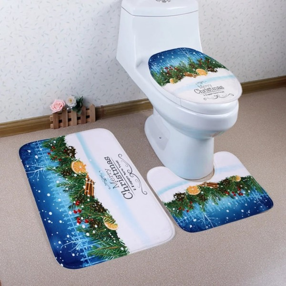 Zhaowen Shop Noel Banyo Paspası 4 Tarzı Noel Banyo Paspas Wc Klozet Kapağı Klozet Klozet Isıtıcı Tapas Klozet Kapağı Süsleme Küvet Noel Banyo Komod... Klozet Kapağı Fiyatı