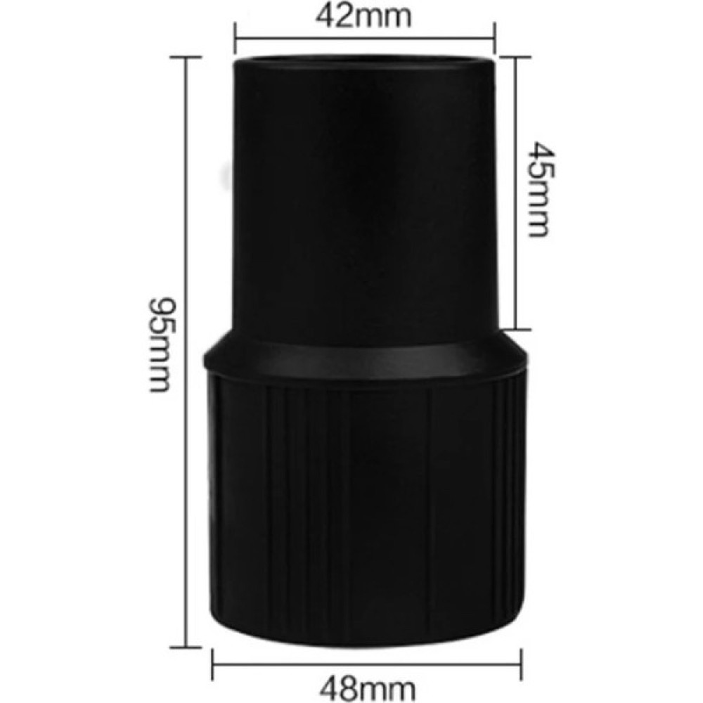 Zhaowen Shop Siyah Stil Merkezi Elektrikli Süpürge Parçaları 38MM * 42MM Adaptör Elektrikli Süpürge Hortumu Için Fit Elektrikli Süpürge Tüp Konnekt... Temizlik Malzemeleri Fiyatı