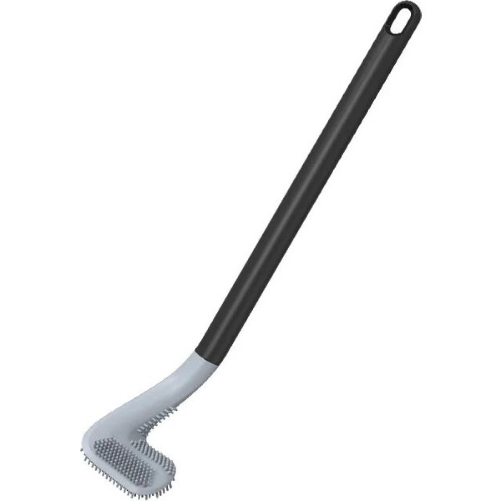 Zhaowen Shop Siyah Stil Silikon Kıl Golf Tuvalet Fırçası Banyo Temizleme Aracı Wc Aksesuarları Banyo Için Silikon Tuvalet Fırçası Tuvalet Fırçası (... Klozet Fırçası Fiyatı