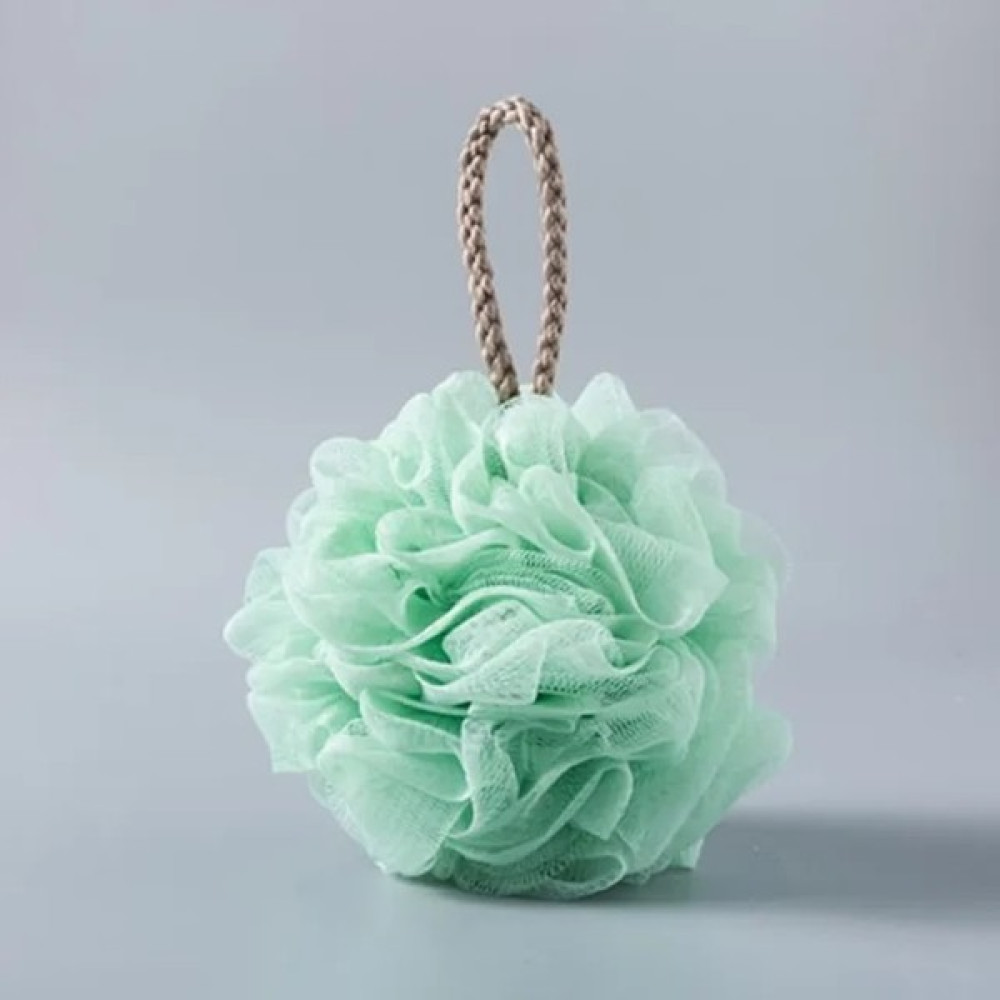 Zhaowen Shop Yeşil Stil Sünger Örgü Top Peeling Vücut Puf Yumuşak Banyo Duş Yıkama Scrunchie Tampon Sünger Duş Fırçası Vücut Yıkama Scrubber Mesh Y... Vücut Bakım Setleri Fiyatı