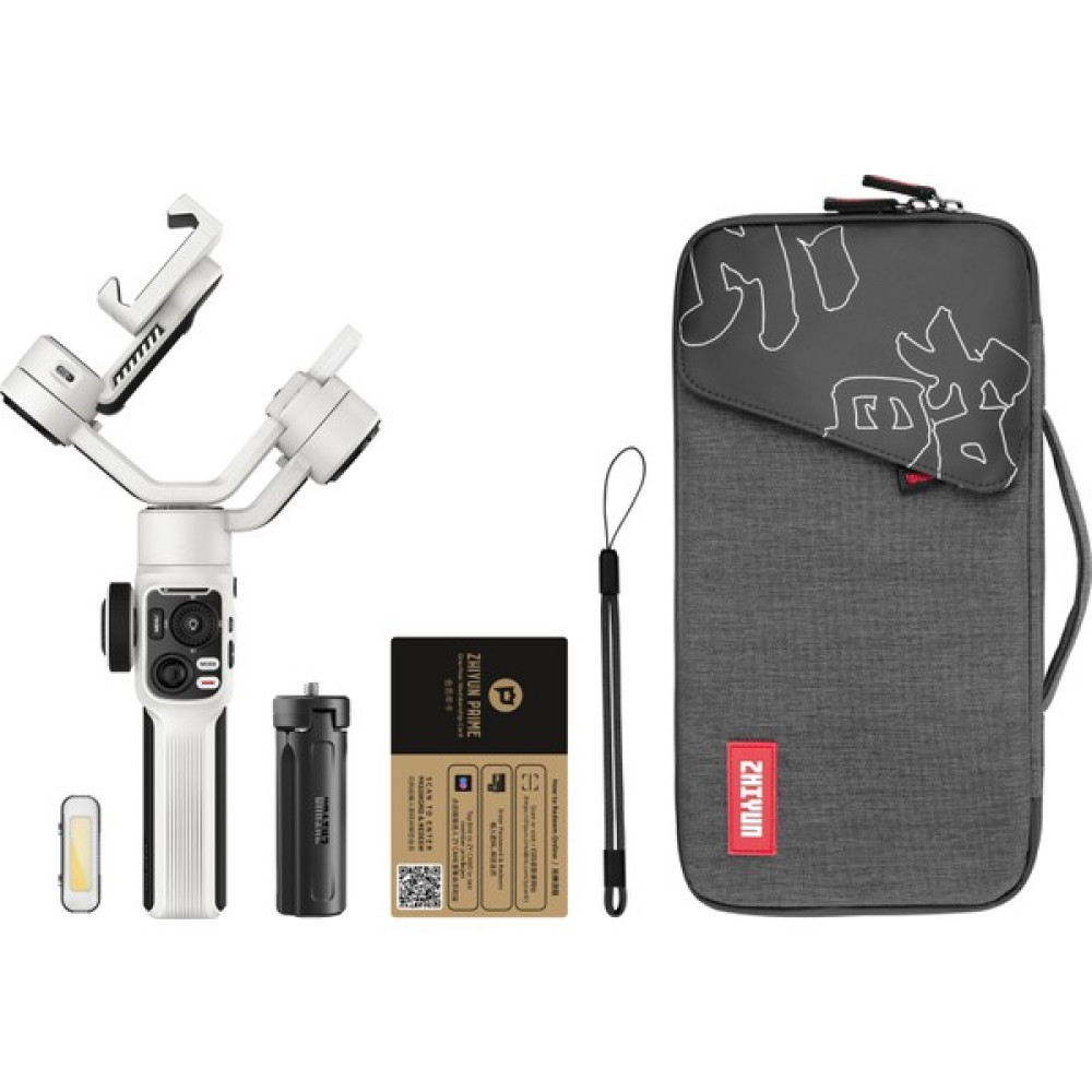Zhiyun Smooth-5s Combo Beyaz Akıllı Telefon Görüntü Sabitleyici Gimbal Dijital Kamera Aksesuarları Fiyatı