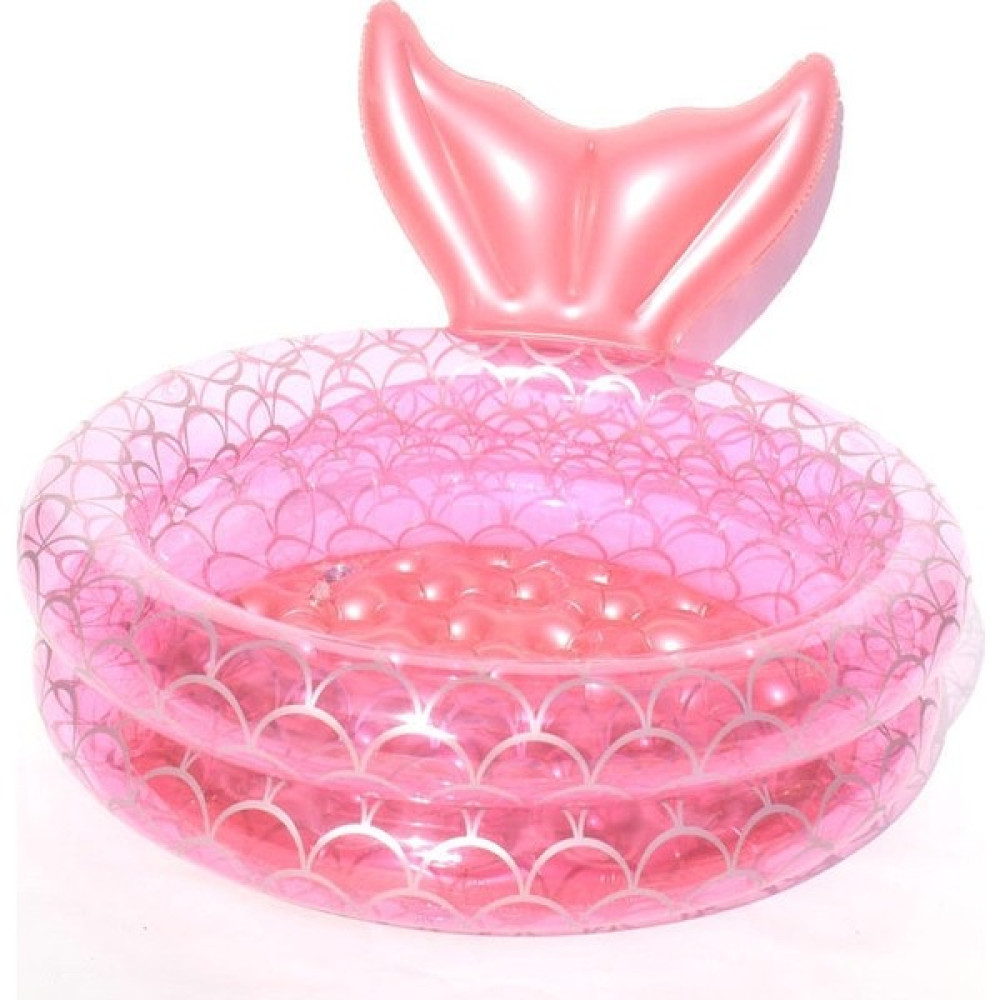 ZHKJ Shop 120cm Şişme Denizkızı Şişme Havuz - Pembe (Yurt Dışından) Şişme Su Ürünleri Fiyatı