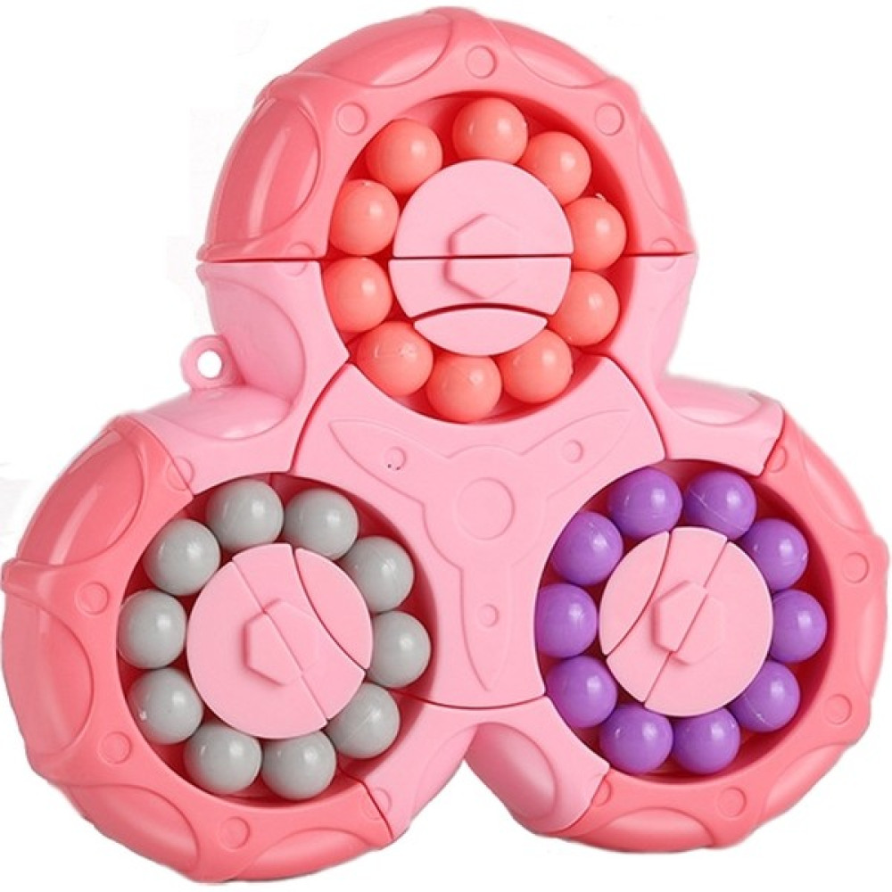 Zhkj Shop Altı Taraflı Eğirme Fidget Spinner Topu - Pembe (Yurt Dışından) Oyuncak Fiyatı