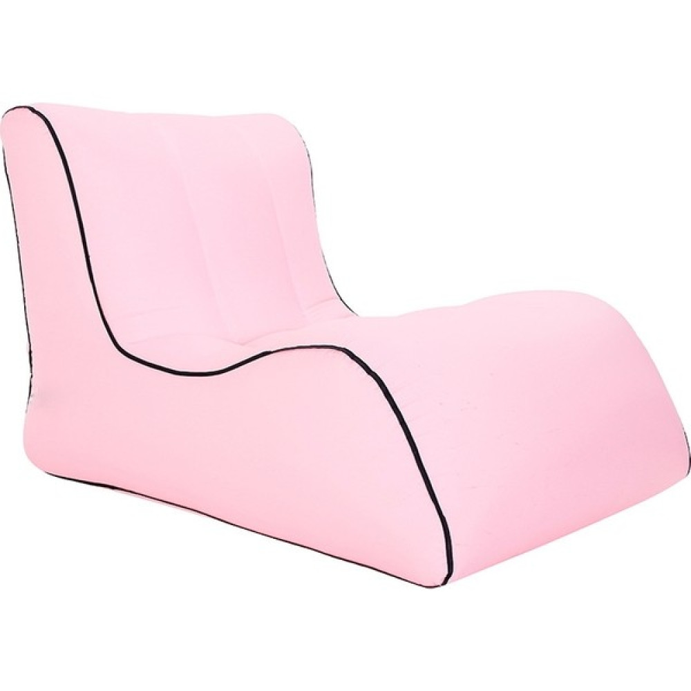 ZHKJ Shop BB1803 Katlanabilir Taşınabilir Şişirilebilir Kanepe Tek Açık Şişirilebilir Koltuk, Boyut: 70 x 60 x 55CM (Pembe) Şişme Yatak Fiyatı