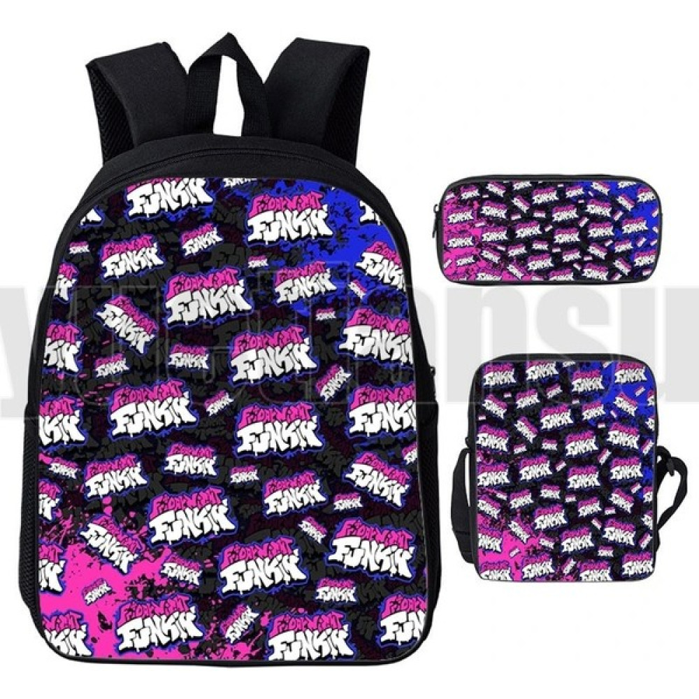 ZhuningShop3 FUNKIN261 Stili 1 Sırt Çantası-16 Inç Cuma Gecesi Funkin Çanta 3D Baskı Okul Çantaları Sıcak Oyun Sırt Çantası Erkek Kadın Anime Haraj... Erkek Sırt Çantası Fiyatı