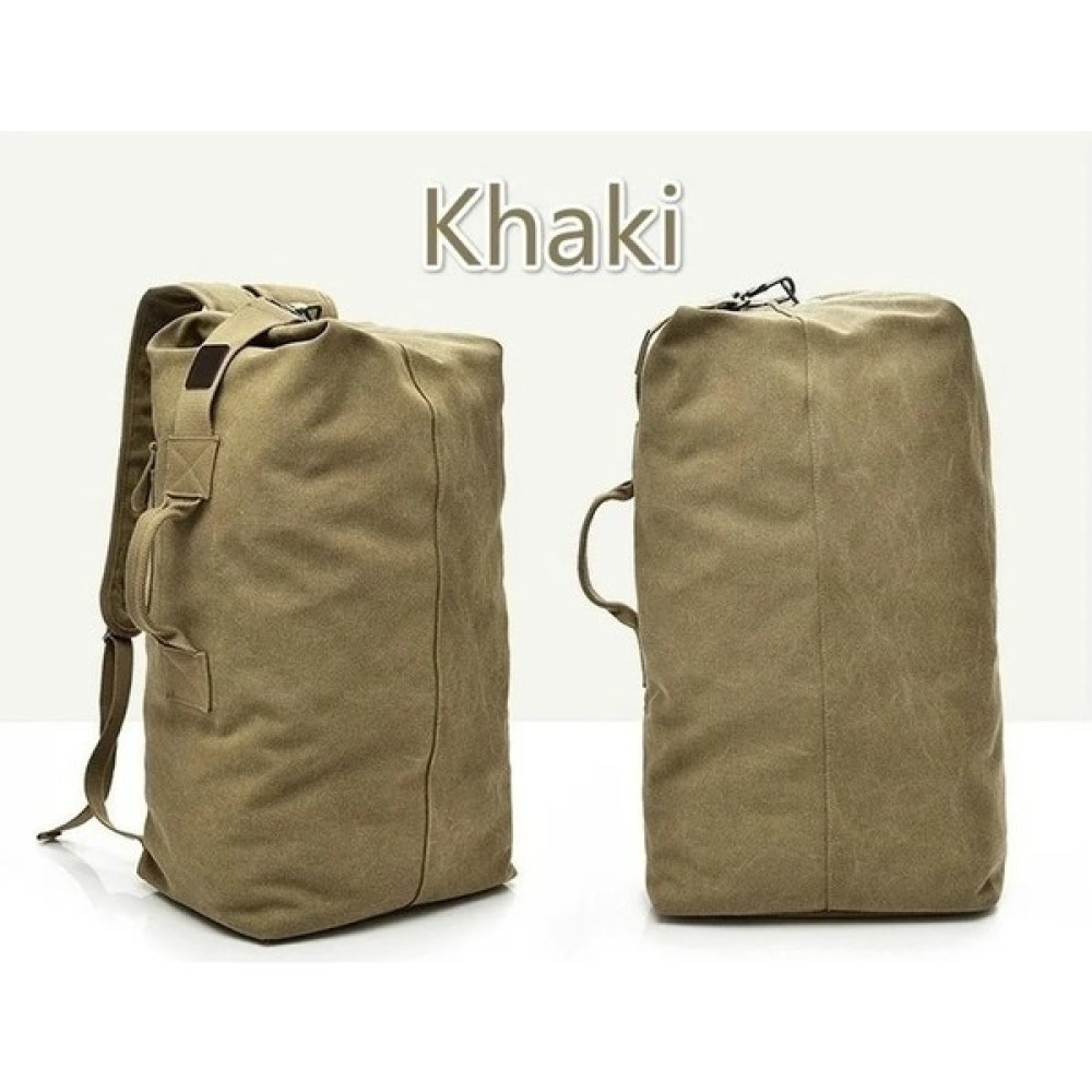 ZhuningShop3 Haki Stili 45 Litre Tuval Sırt Çantası Erkek Çantası Doğa Sporları Spor Çantası Seyahat Sırt Çantası Yürüyüş Sırt Çantaları Balıkçılık... Erkek Sırt Çantası Fiyatı