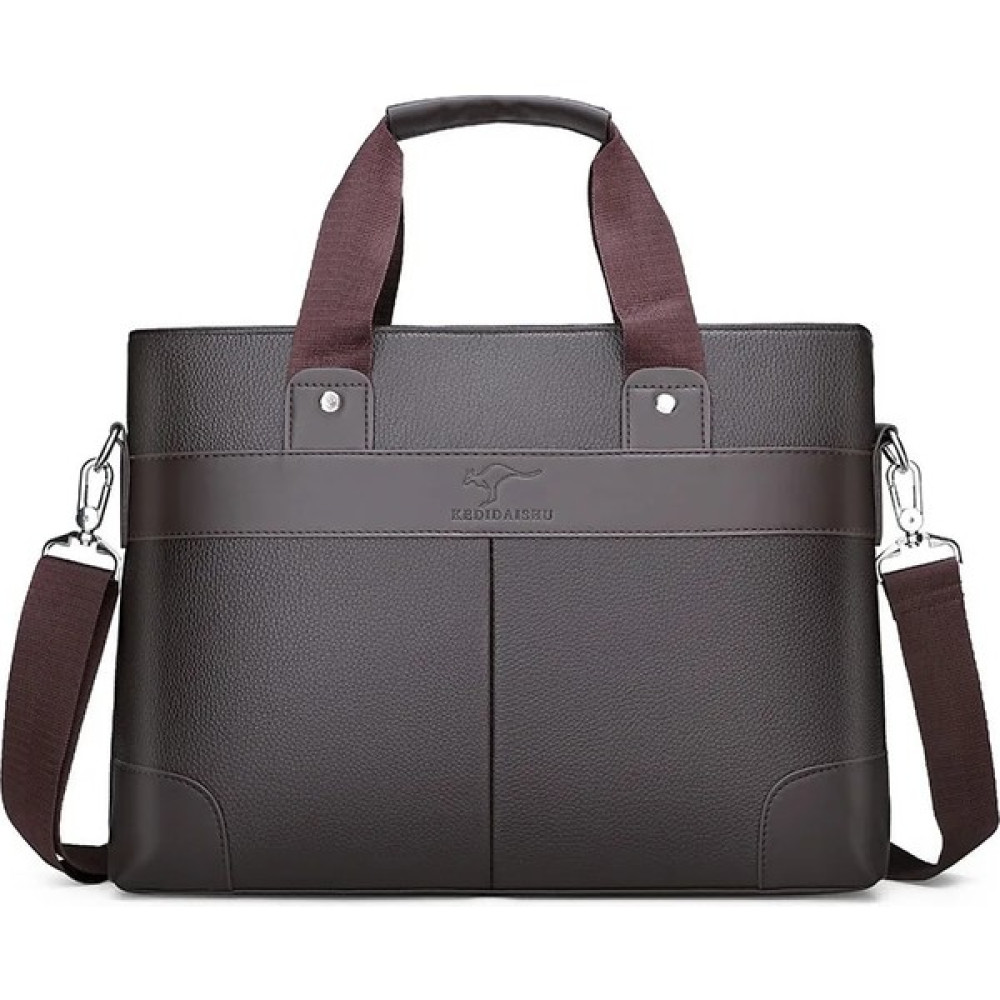 ZhuningShop3 Kahverengi Tarzı Erkek Evrak Çantası Pu Deri Çanta Çanta Lüks Erkek Iş Çantası Evrak Çantası Çanta Erkek Evrak Çantası Omuz Çantası Of... Erkek Evrak Çantası Fiyatı