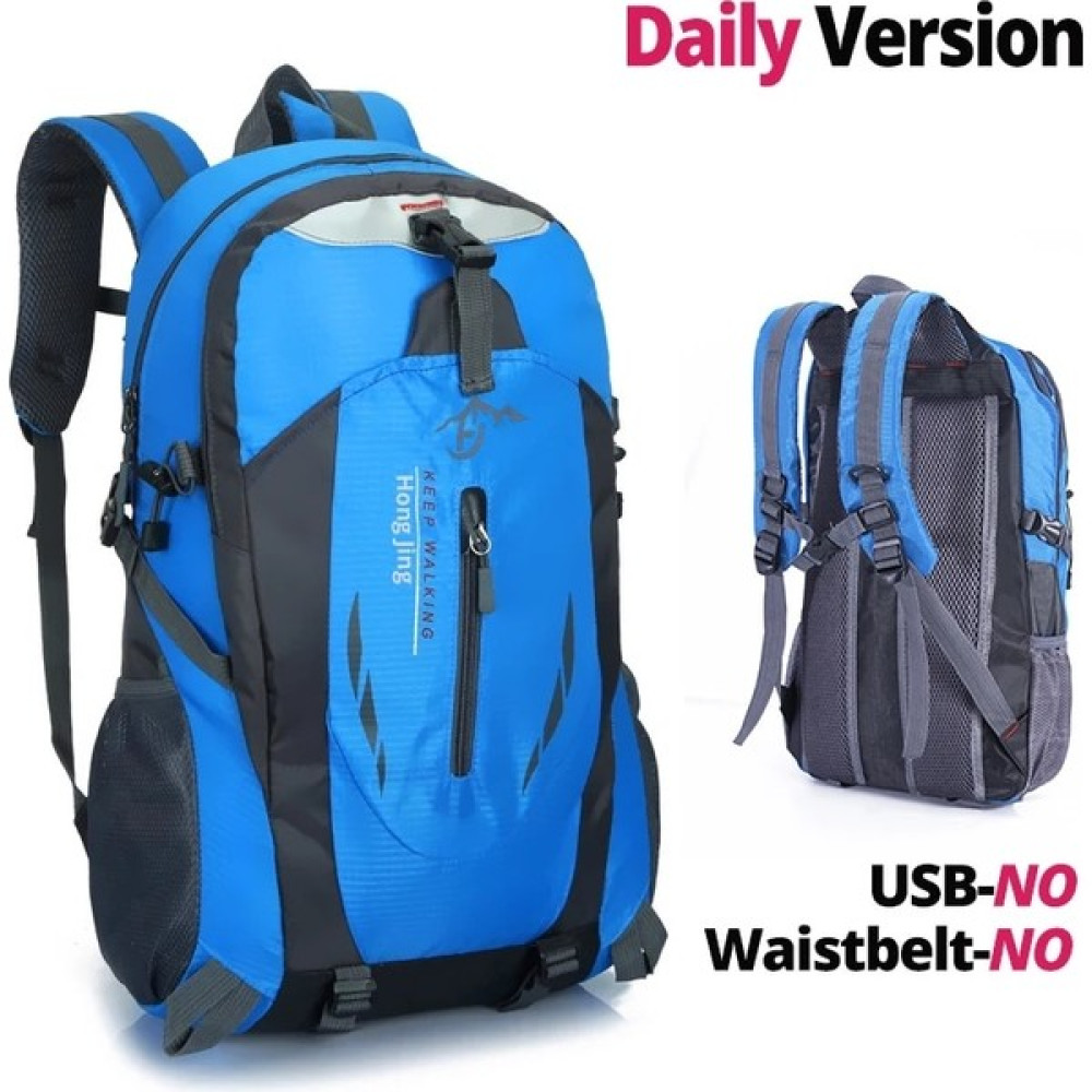 ZhuningShop3 Mavi Günlük Versiyon Stili Li Naylon Su Geçirmez Seyahat Sırt Çantaları Erkekler Tırmanma Seyahat Çantaları Yürüyüş Sırt Çantası Açık ... Erkek Sırt Çantası Fiyatı