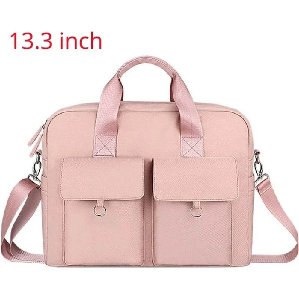 ZhuningShop3 Pembe 13 Tarzı Çok Cepli Laptop Çantası Kadın Erkek Bilgisayar Omuz Crossbody Çanta Evrak Çantası Evrak Çantası Adamın Seyahat Iş Çant... Erkek Evrak Çantası Fiyatı