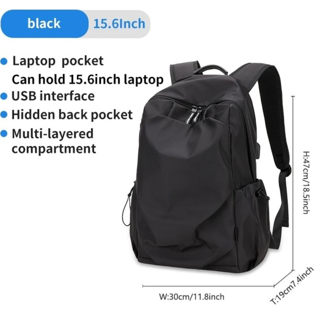 ZhuningShop3 Siyah 15.6 Inç Tarzı Hk Mini Popüler Erkek Sırt Çantası Inç Ipad Su Geçirmez Hafif Kadın Okul Çantaları Kısa Yolculuk Seyahat Spor Sır... Erkek Sırt Çantası Fiyatı