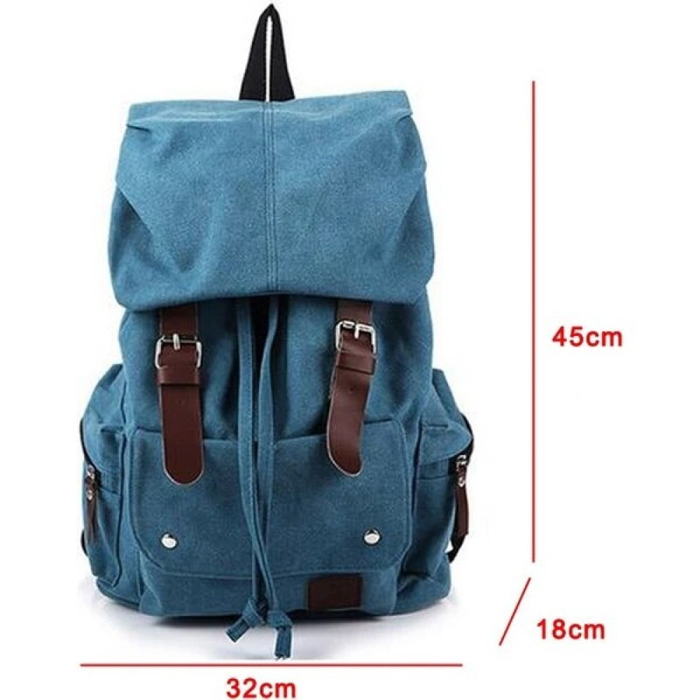 ZhuningShop3 Stil 3 Mavi Stil 2022 Yenı Büyük Kapasiteli Sırt Çantası Adam Sırt Çantası Eski Kanvas Omuz Çantası Kamp Taktik Sırt Çantası Erkekler ... Erkek Sırt Çantası Fiyatı