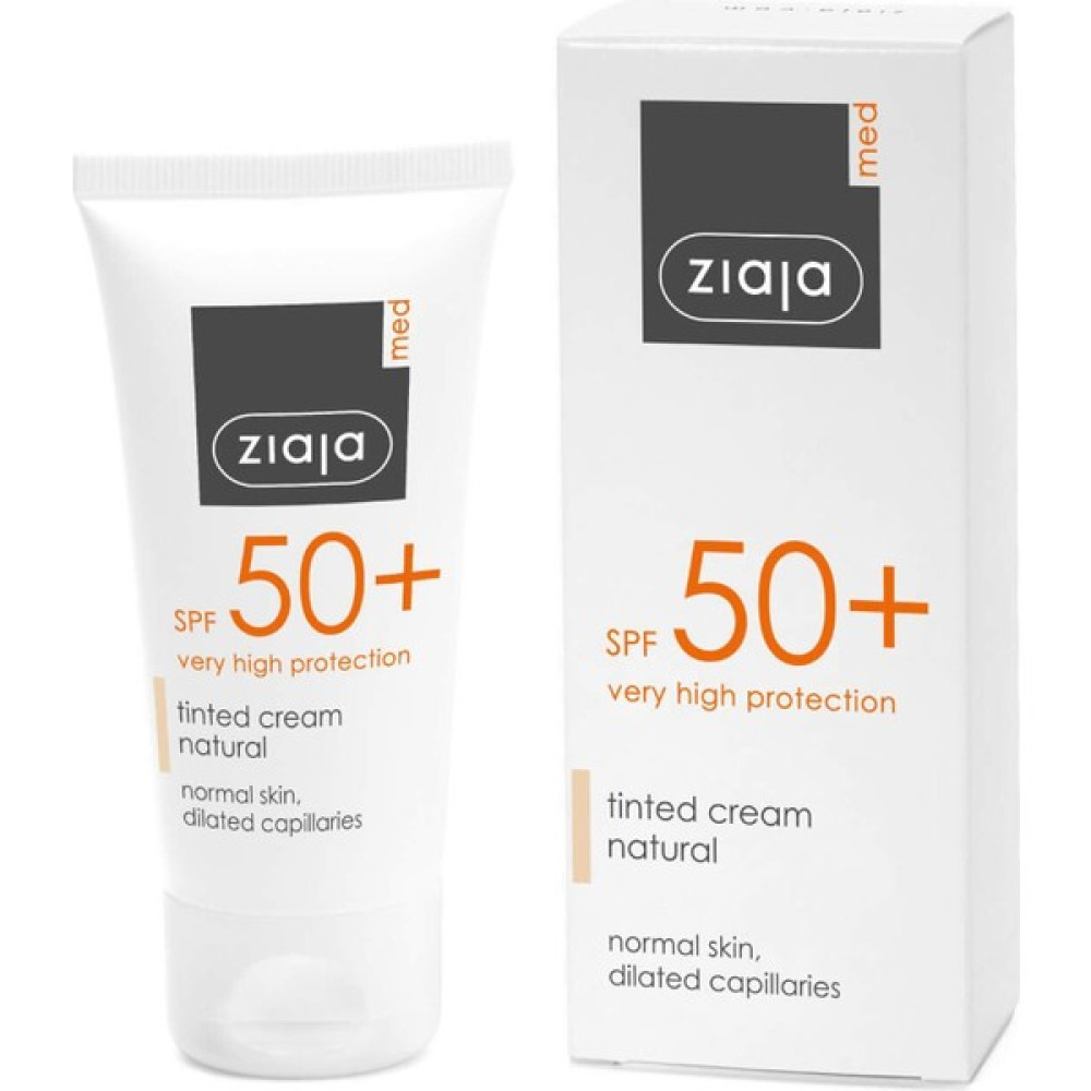 Ziaja Med Doğal Renkli Krem Spf 50+ 50 ml Nemlendiriciler Fiyatı