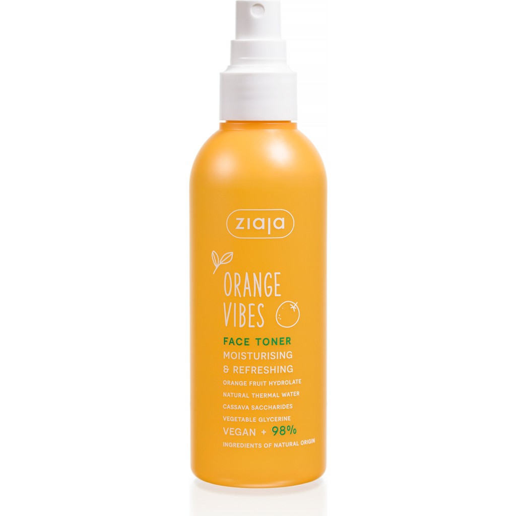 Ziaja Orange Vibes 190 ml Ferahlatıcı Tonik Aydınlatıcı Etki Tüm Cilt Tipleri İçin Vegan Formül Diğer Fiyatı