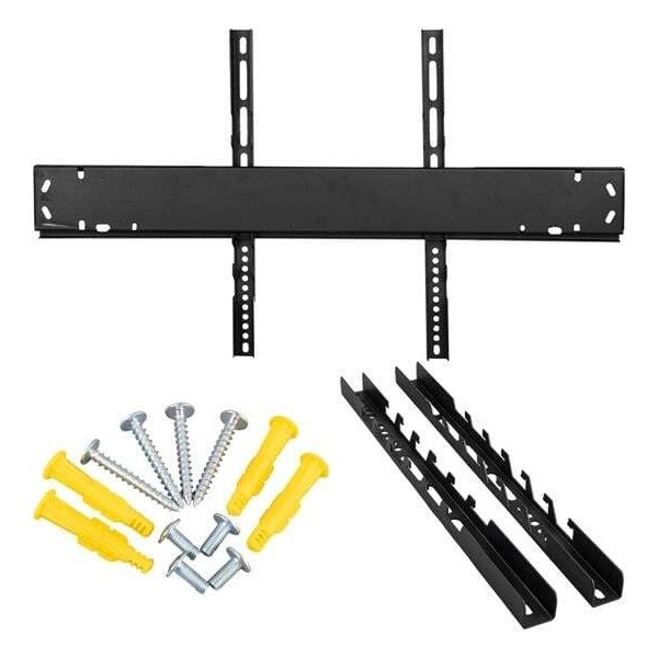 Zibox LCD Mount 42'' - 100'' Sabit LCD Duvar Askı Aparatı (VESA: 700x400) - Siyah TV Aksesuarları Fiyatı