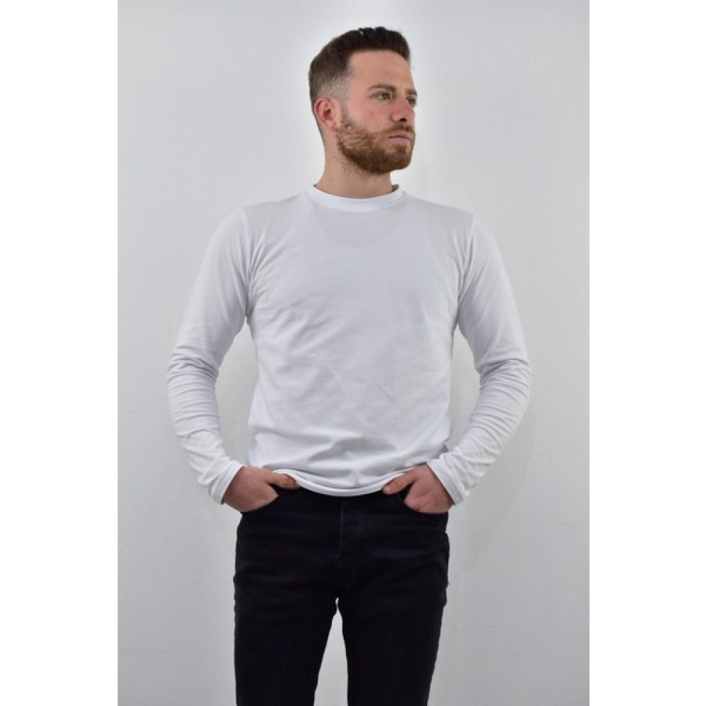 Zidan 3175 Pike Kumaş 0 Yaka Ince Erkek Sweatshirt Erkek Sweatshirt Fiyatı