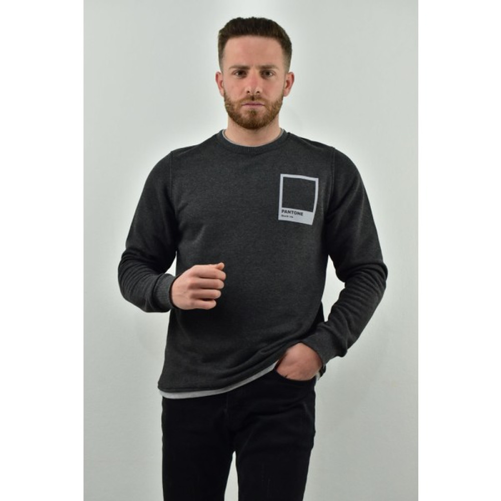 Zidan Life Zidan 2531 Baskılı 3 Iplik Şardonsuz Erkek Sweatshirt Erkek T-shirt Fiyatı