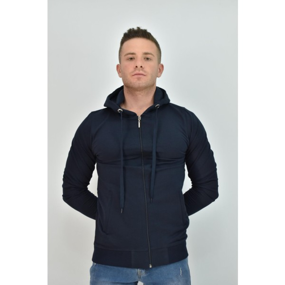 Zidan Life Zidan 4647-1 Iki Iplik Büyük Beden Kapşonlu Fermuarli Erkek Sweatshirt Erkek Sweatshirt Fiyatı