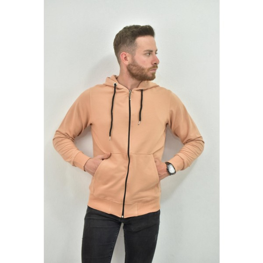 Zidan Life Zidan 4676 Kanguru Cepli Fermuarlı Erkek Kapşonlu Sweatshirt Erkek Sweatshirt Fiyatı