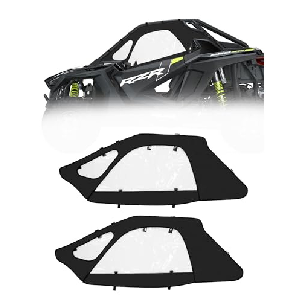ZIDIYORUO Polaris RZR PRO Soft Cab Enclosures – Water Resistant & No Windy in RZR PRO XP w/Upper Windows, Straps Install, for 2020-2024 Polaris RZR PRO XP/Turbo R 2-seat.