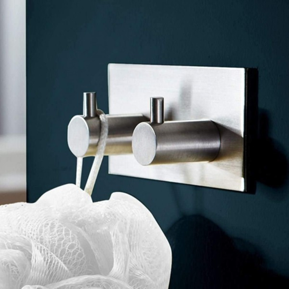 Zift Unique 1 Adet 2'li Paslanmaz Çelik Havlu Askısı - Banyo & Mutfak Düzenleyici Askılık Banyo Askılık Fiyatı