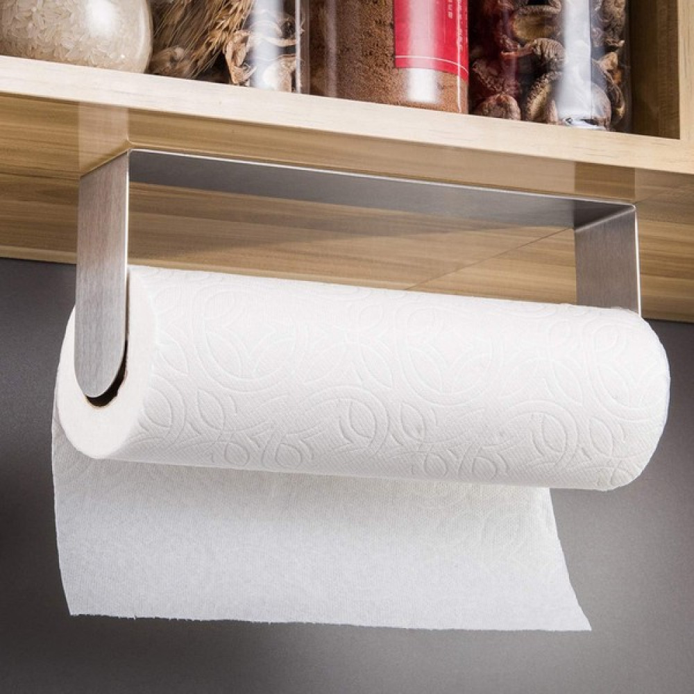 Zift Unique Paslanmaz Çelik Rulo Kağıt Havlu Asacağı, Kağıt Havluluk, Yapışkanlı Rulo Havlu Askısı - Inox Havluluk Fiyatı