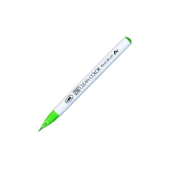 Zig Clean Color 004 Fluorescent Green Fırça Uçlu Marker Kalem