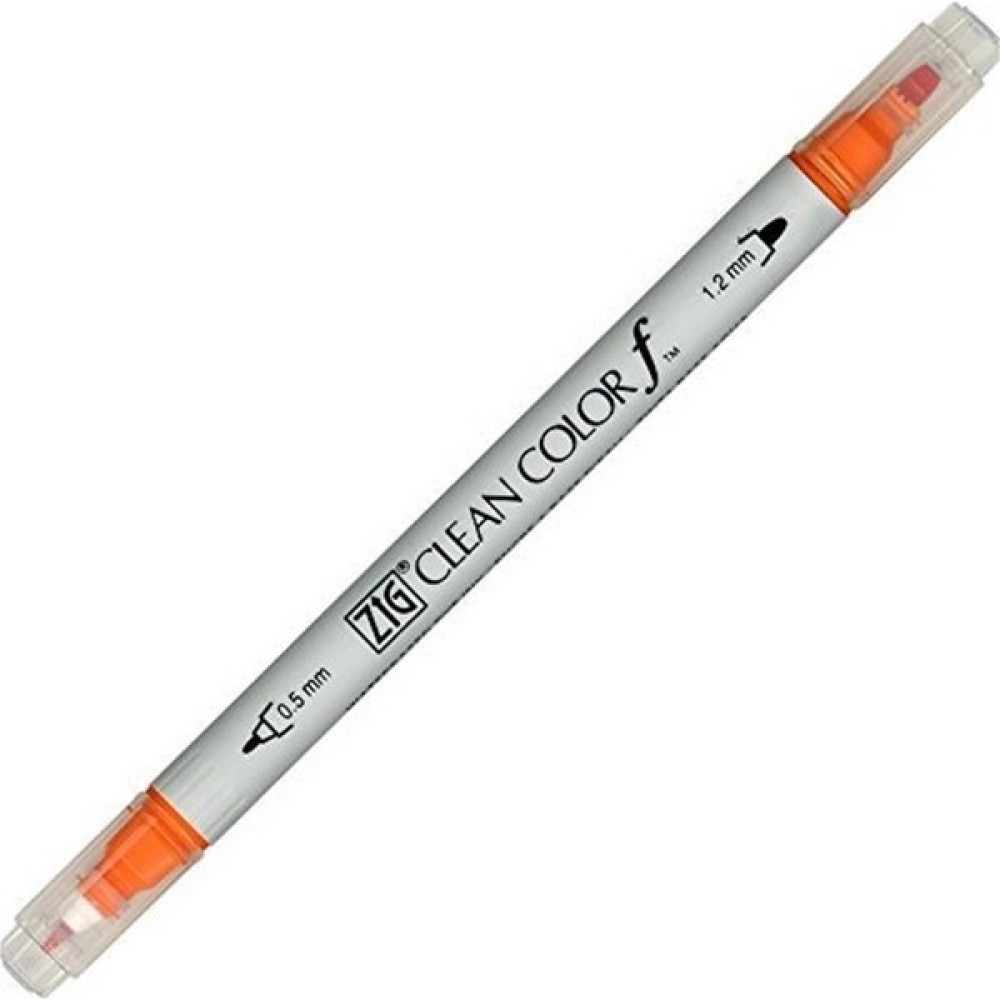 Zig Clean Color Çift Uçlu Keçeli Kalem Turuncu Tcs6000T-023 Keçe Uçlu Kalem Fiyatı