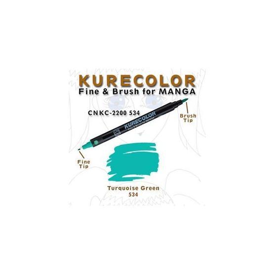 Zig Kurecolor Manga 534 Turquoise Green Markör Çizim Kalemi