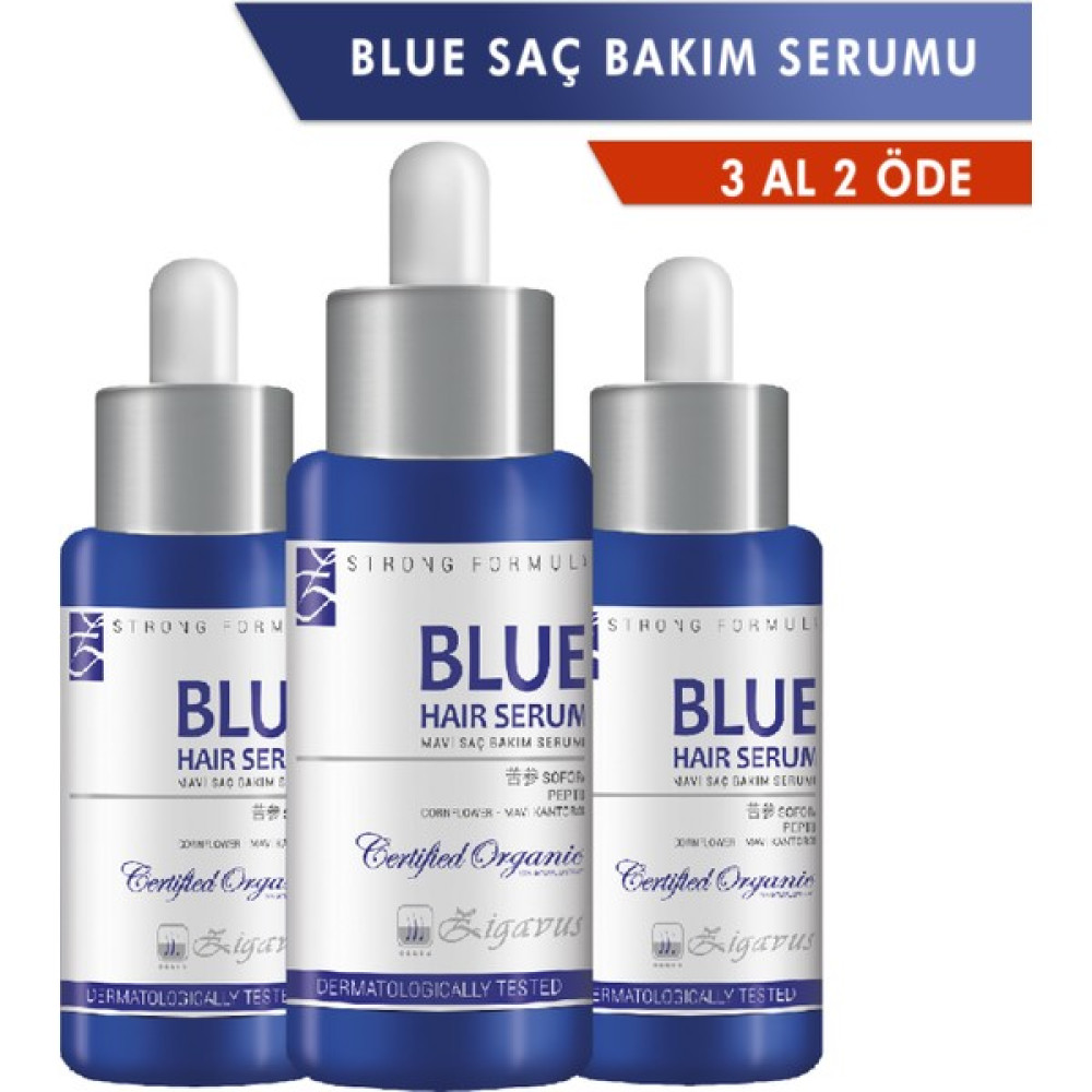 Zigavus Mavi Saç Bakım Serumu 3x33 ml Oto Boyaları Fiyatı