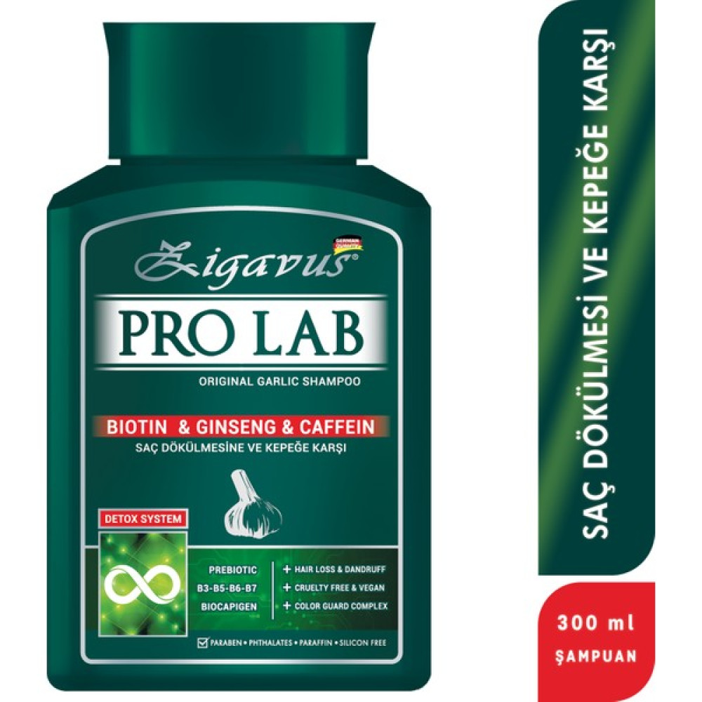Zigavus Pro Lab Garlic Şampuan 300 ml Şampuan ve Saç Kremi Fiyatı