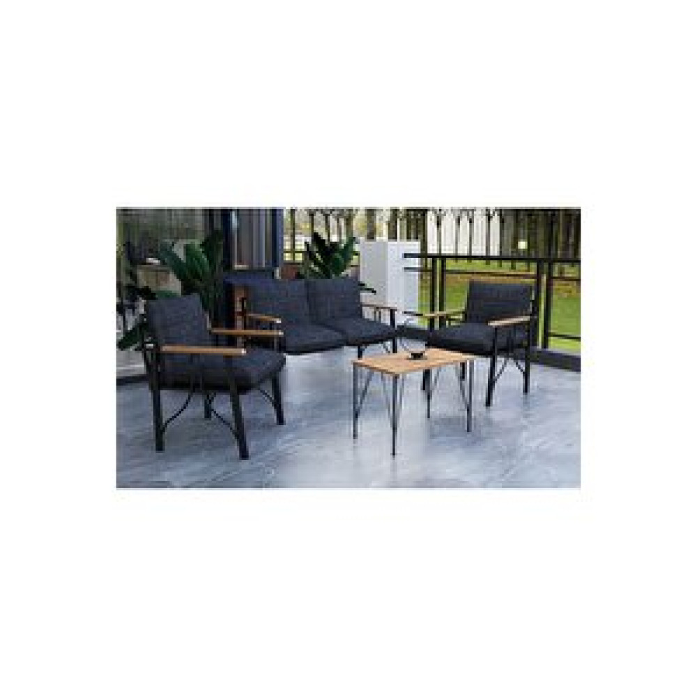 Zigonzi Bahçe Mobilyası 2+1+1 Selvi Bahçe Takımı Metal Balkon Takımı Bahçe Mobilyası Takımı Fiyatı