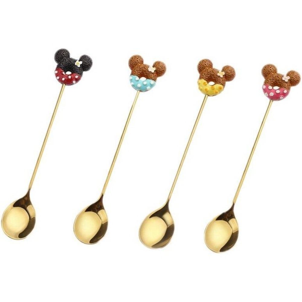 Zigver Çay Kaşığı Gold 4 Adet Paslanmaz Çelik - Sarı Çatal / Kaşık / Bıçak Takımları Fiyatı