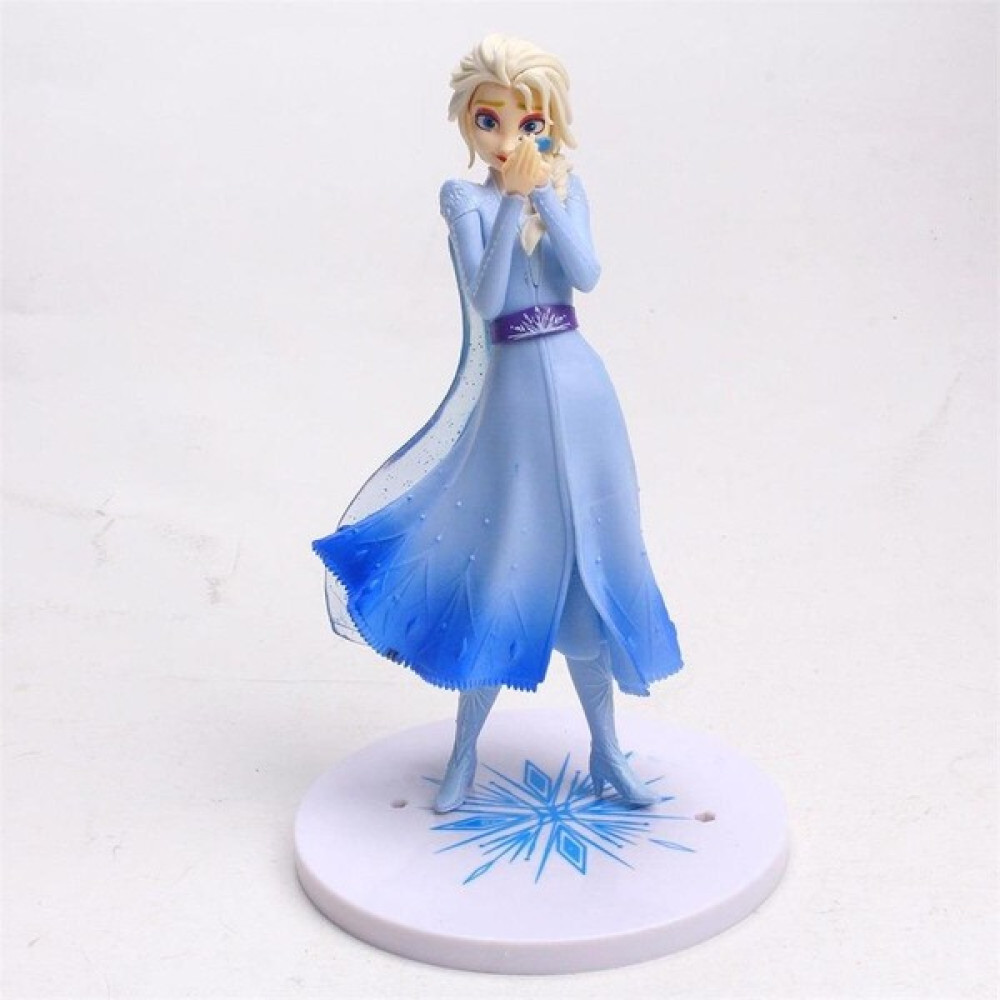 Zigver Disney Dondurulmuş Elsa Prenses 21CM Pvc Şekil Eylem Koleksiyon Model Süslemeleri Oyuncak Bebekler Çocuklar Için Yeni Yıl Hediye Oyuncak Fiyatı