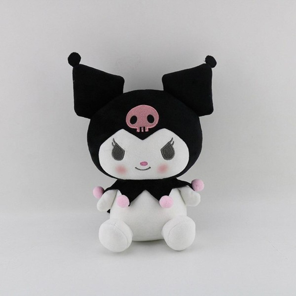 Zigver Kawaii Sanrio Kuromi Karikatür Peluş Oyuncak - Siyah - Beyaz Peluş Oyuncaklar Fiyatı