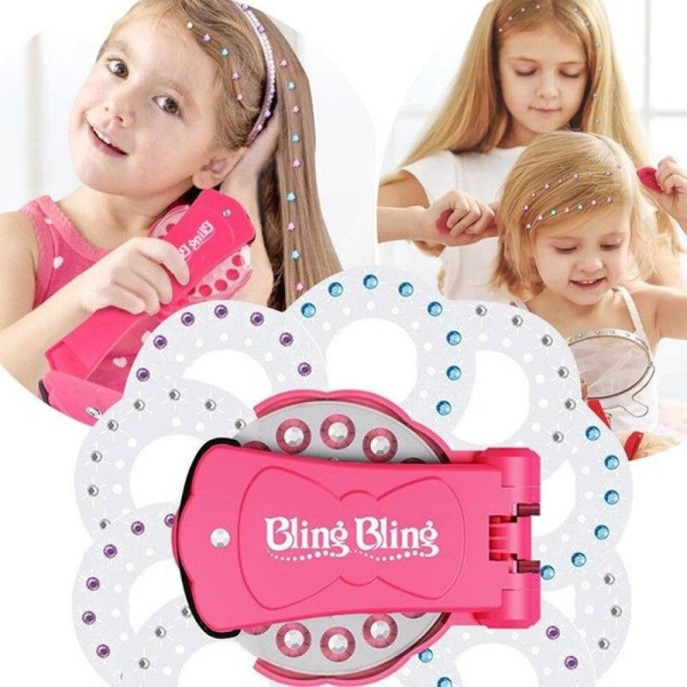 Zigver Saç 180 Mücevher Seti Bling Set Oyuncak Makyaj Oyun Kristal Elmas Kız Saç Tasarım Ayakkabı Sticker Bling Bling Toka, Taç & Saç Bandı Fiyatı