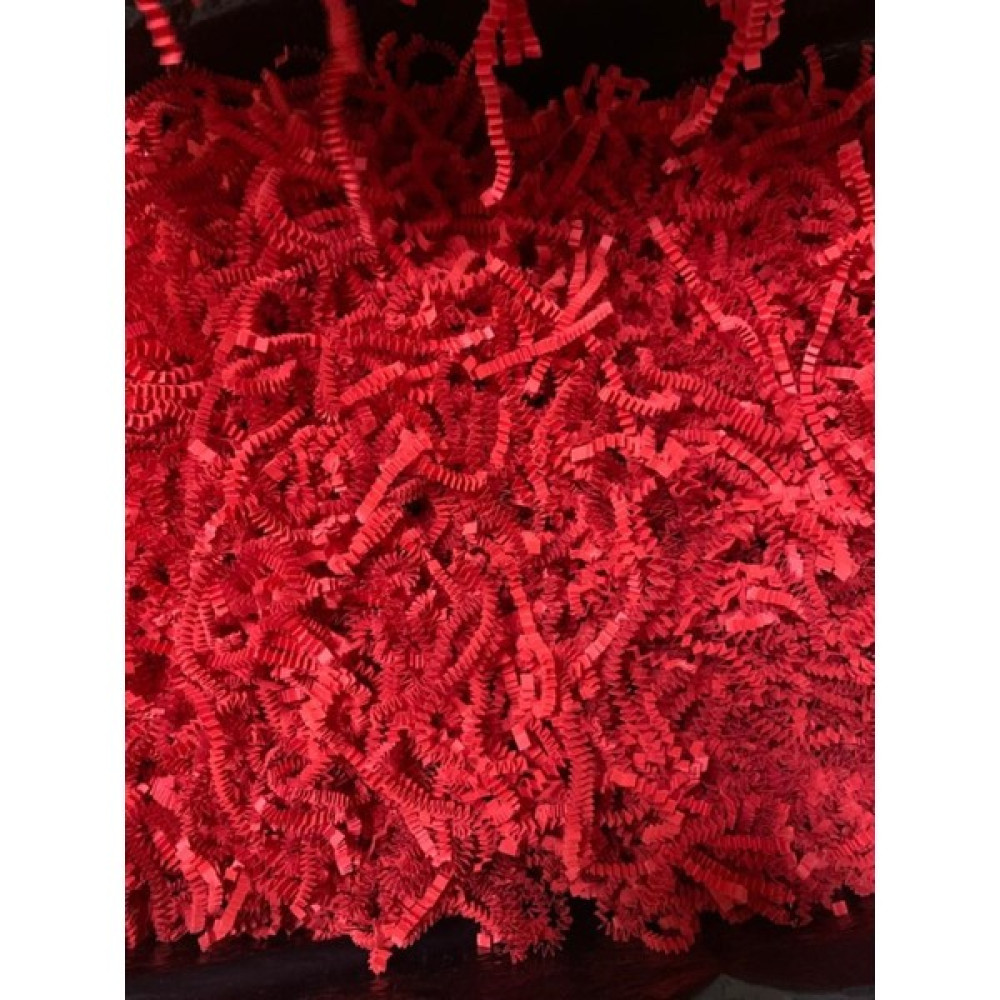 Zigzag Z Kırpık Kırpıntı Kağıt KIRMIZI 100 GR - Açık Kırmızı Yardımcı Malzeme Fiyatı