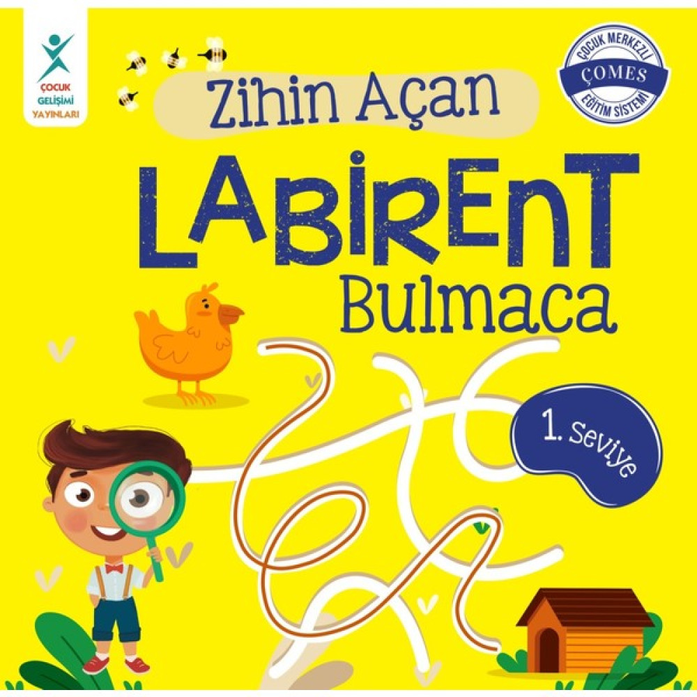 Zihin Açan Labirent Bulmaca 1. Seviye - Tuğçe Turguner Zihinsel Gelişim Kitapları Fiyatı