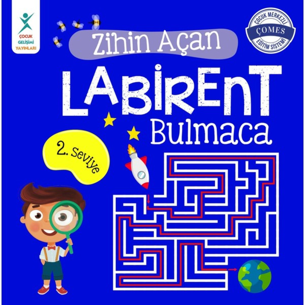 Zihin Açan Labirent Bulmaca 2. Seviye - Tuğçe Turguner Zihinsel Gelişim Kitapları Fiyatı