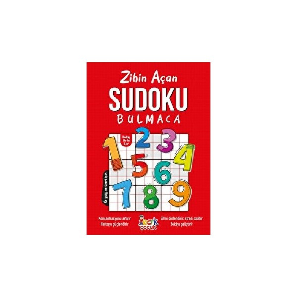 Zihin Açan Sudoku Bulmaca Zihinsel Gelişim Kitapları Fiyatı